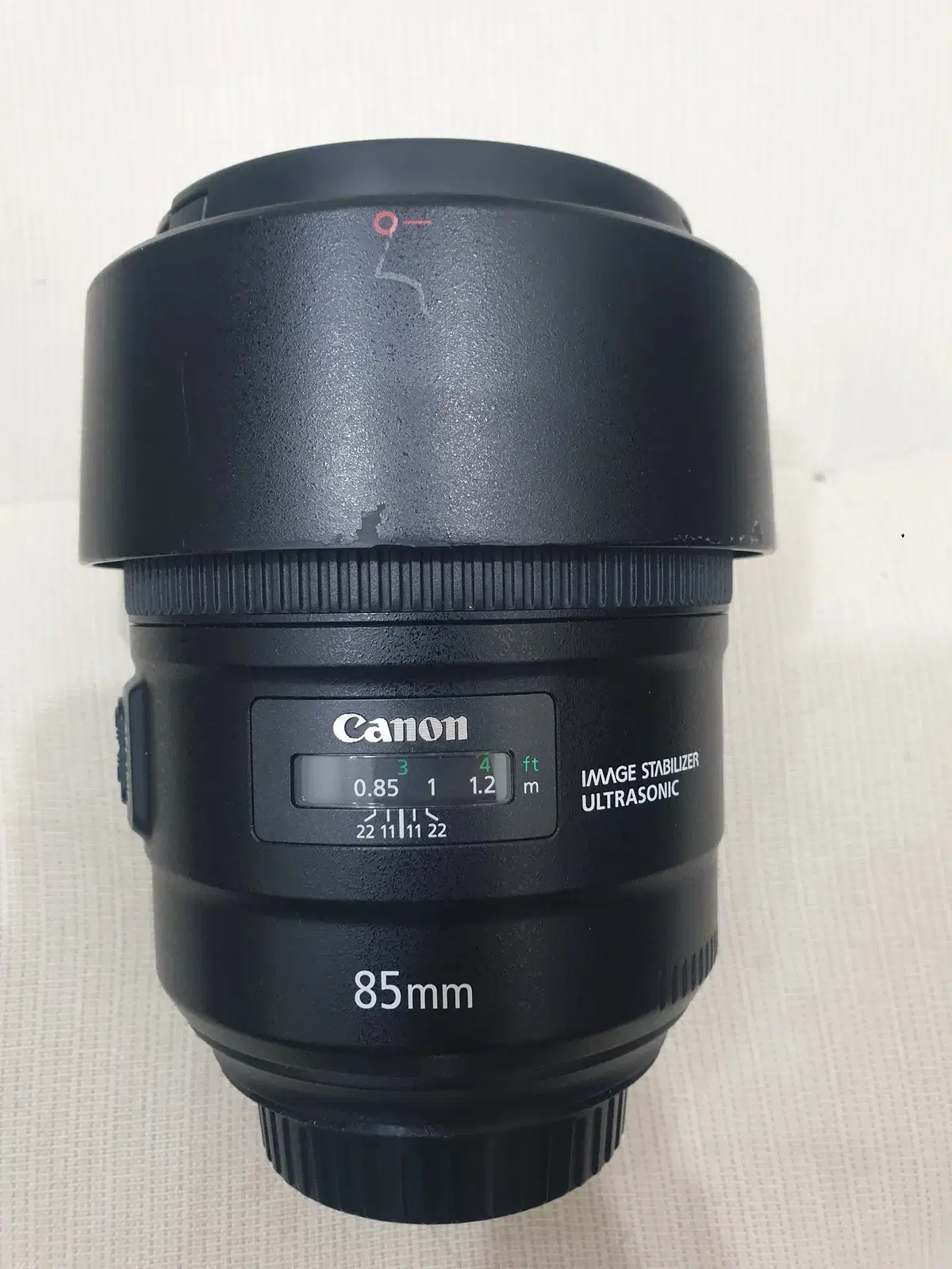 캐논 ef85mm f1.4L IS렌즈팝니다.(캐논 손만두)